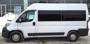 Дефлекторы окон (ветровики) Fiat Ducato/Citroen Relay 2014"EuroStandard" (Фиат Дукато) Кобра Тюнинг